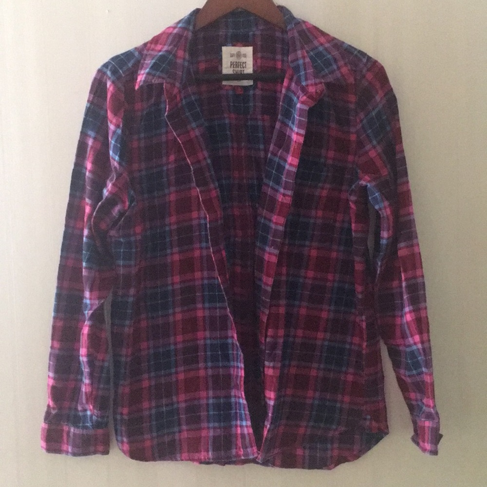 Plaid Button Down Shirt